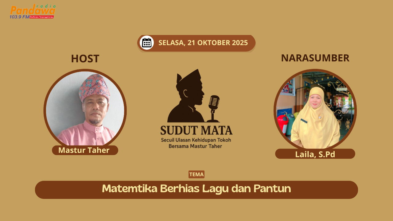 Ketika Angka Menjadi Nada: Mengurai Ketakutan Matematika Lewat Irama dan Pantun